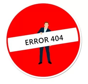 Error 404 - Fehlerseite